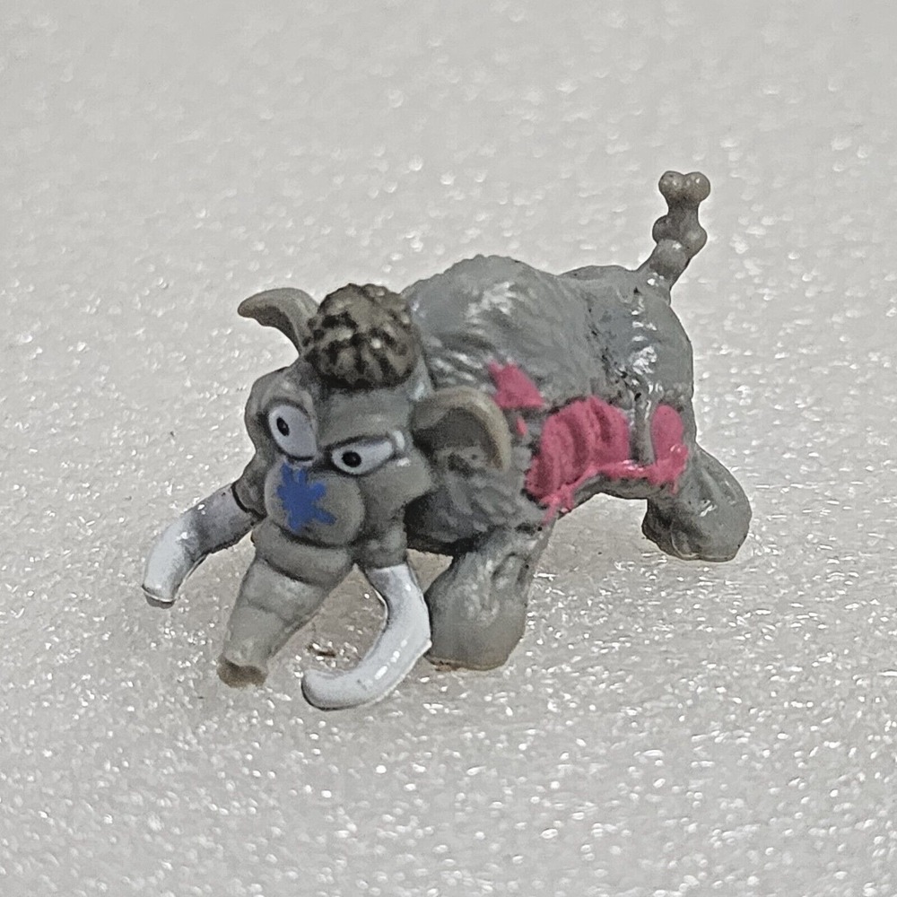 Zuru Smashers Series 3 Dino Zammoth Gray Mammoth Rubber Mini Figure 1"